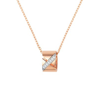 [Clover Jewelry]LIENS EVIDENCE DIAMOND NECKLACE