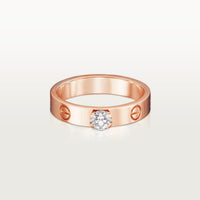 [Clover Jewelry]LOVE RING 3.6MM 1 BIG DIAMOND
