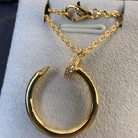 [Clover Jewelry]JUSTE NECKLACE GOLD