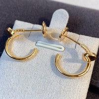 [Clover Jewelry]JUSTE EARRINGS PINK GOLD