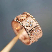 [Clover Jewelry]CLOVER KALEIDOSCOPE RING 10MM