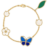 [Clover Jewelry] LUCKY SPRING BUTTERFLY 5 MOTIF BRACELET