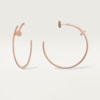 [Clover Jewelry]JUSTE FULL DIAMOND LARGE EARRINGS
