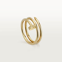 [Clover Jewelry]JUSTE RING 4.8MM HALF DIAMOND