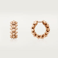 [Clover Jewelry]CLASH MINI HOOP EARRINGS