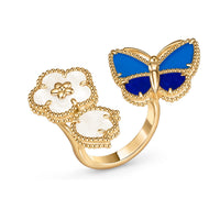 [Clover Jewelry] LUCKY SPRING BUTTERFLY OPEN-FACE RINGS
