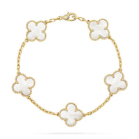 [Clover Jewelry]Clover & Lover & Juste Bracelet Stack Set