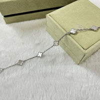 [Clover Jewelry]CLOVER 6 MOTIF WHITE MOP BRACELET