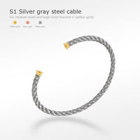 [Clover Jewelry]FORCE SERIES BRACELET CABLES 50 CHOICES (DIY SELECTION)