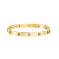 [Clover Jewelry] 2026 RAINBOW LOVE BRACELET 6.1MM  10 DIAMONDS