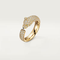 [Clover Jewelry]PANTHERE FULL DIAMOND SMALL RING